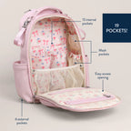 *New* Itzy Ritzy Ribbons & Roses Boss Plus™ Backpack Diaper