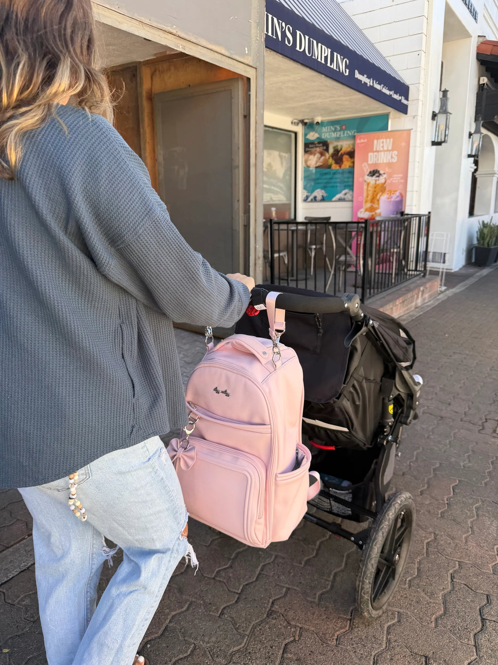 *New* Itzy Ritzy Ribbons & Roses Boss Plus™ Backpack Diaper