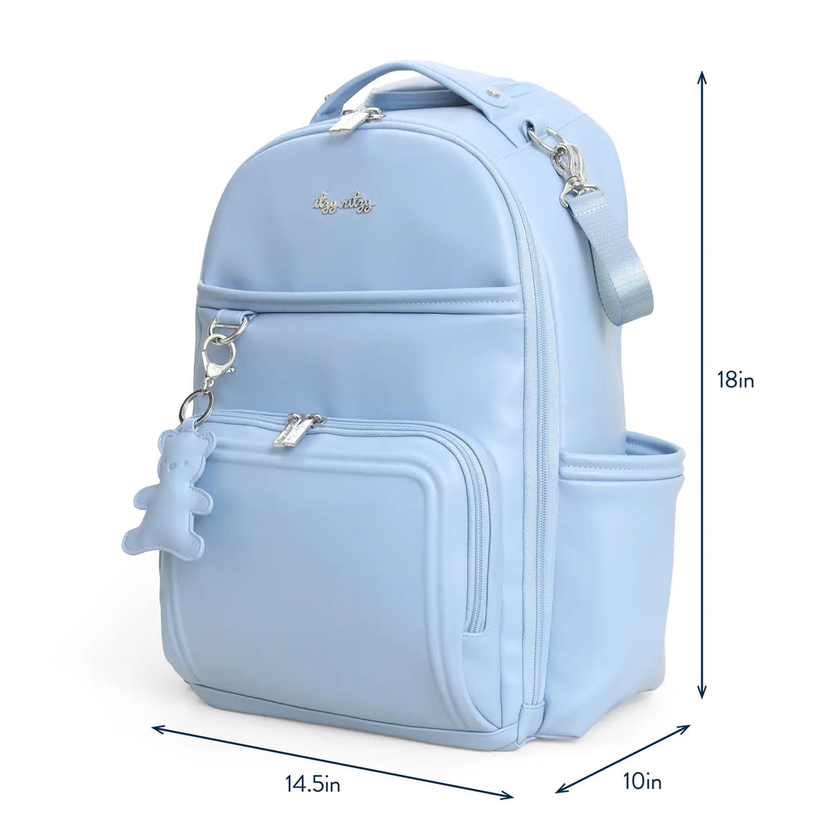 *New* Teddy Blue Boss Plus™ Backpack Diaper Bag